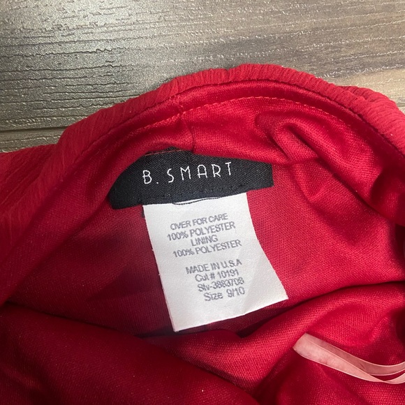 Vintage Beaded Red Midi Dress - Picture 5 of 5